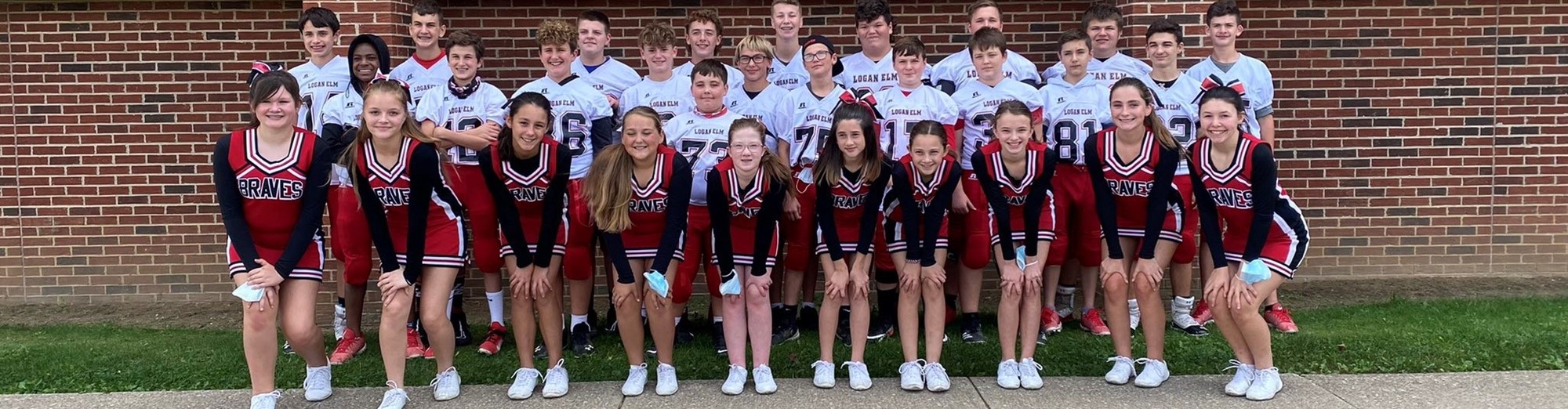 football and cheer