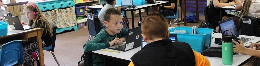 All students have their own Chromebook. 