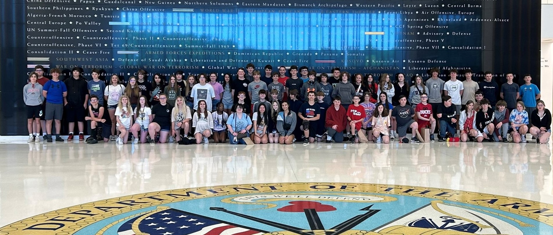 8th grade National Museum of the US Army