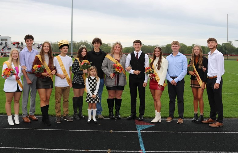 2024-2025 Fall Homecoming Court